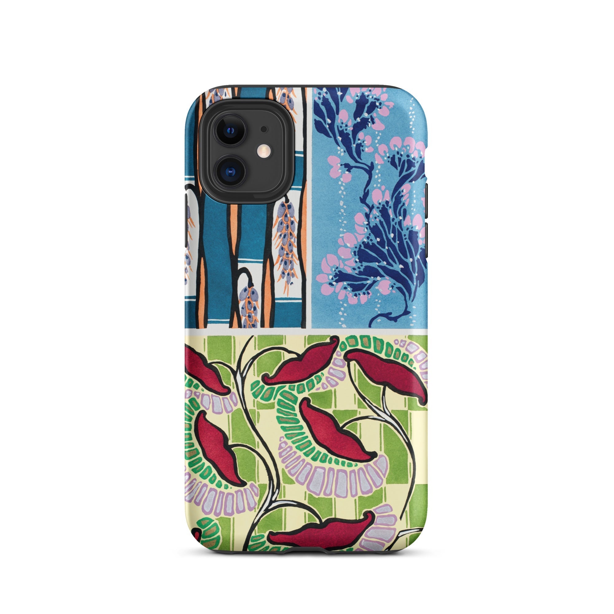Floréal Dessins & Coloris Nouveaux E.a. Séguy Iphone Case, 11 / Matte, Floral Patterned Phone Case