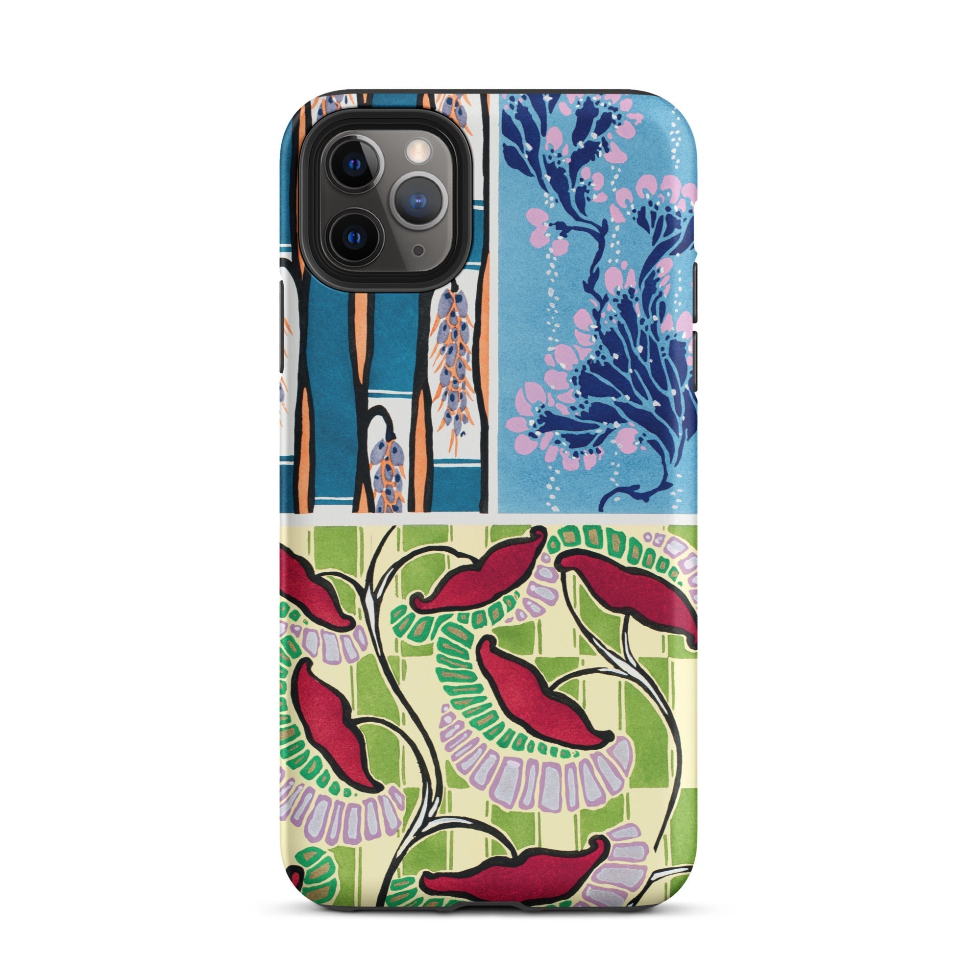 Floréal Dessins & Coloris Nouveaux E.a. Séguy Iphone Case, 11 Pro Max / Matte, Floral Patterned Phone Case