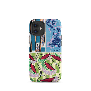 Floréal-dessins & Coloris Nouveaux - E.a. Séguy Iphone Case, 12 Mini / Matte, Floral Patterned Phone Case