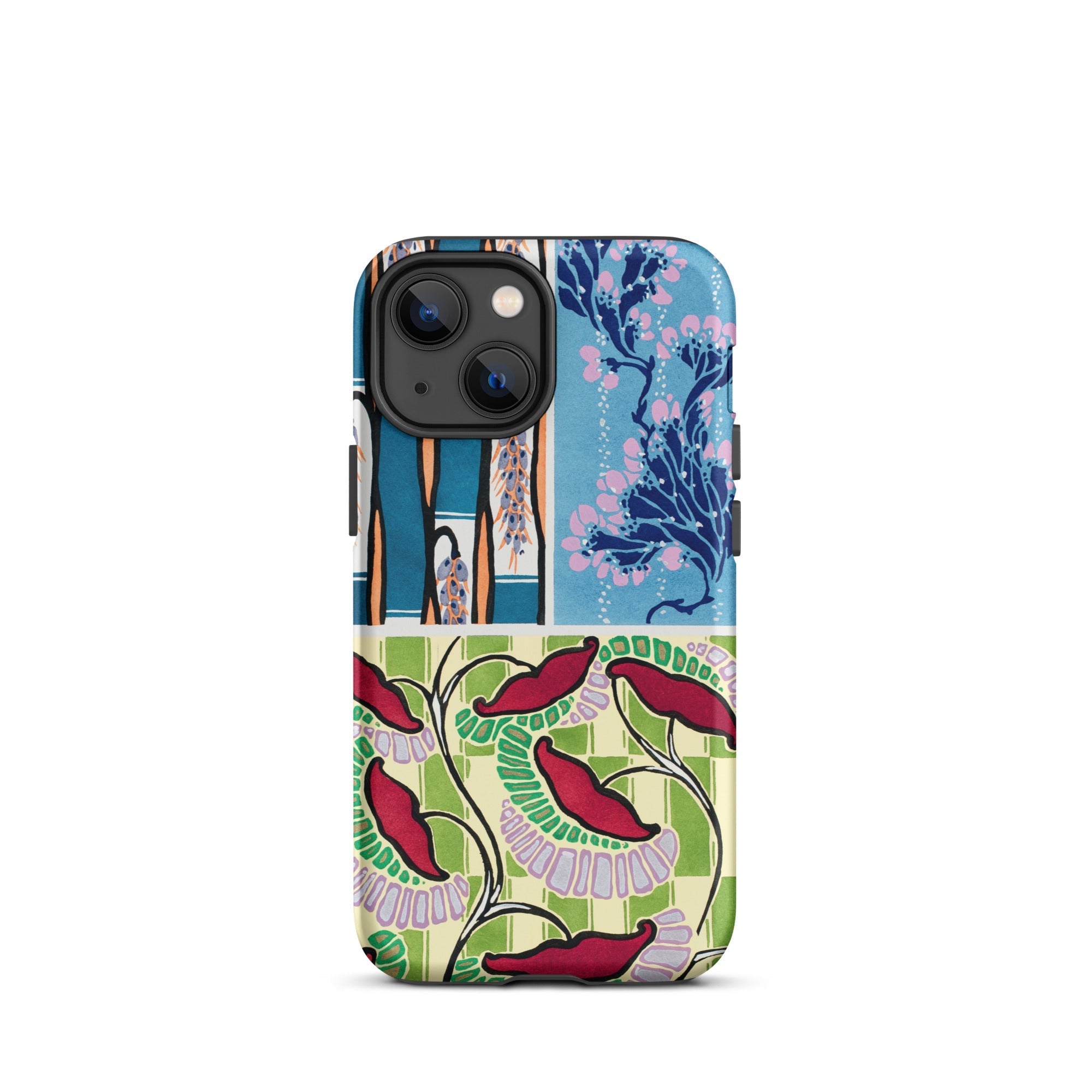 Floréal Dessins & Coloris Nouveaux E.a. Séguy Iphone Case, 13 Mini / Matte, Floral Patterned Phone Case