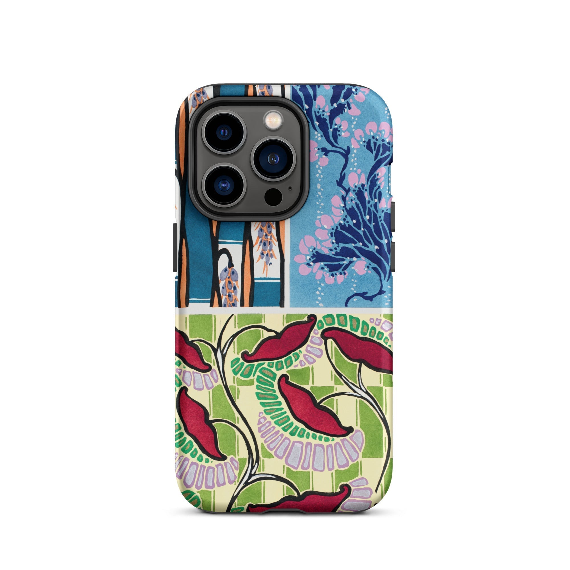 Floréal Dessins & Coloris Nouveaux E.a. Séguy Iphone Case, 14 Pro / Matte, Floral Patterned Phone Case