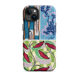 Floréal-dessins & Coloris Nouveaux - E.a. Séguy Iphone Case, 15 Plus / Matte, Floral Patterned Phone Case