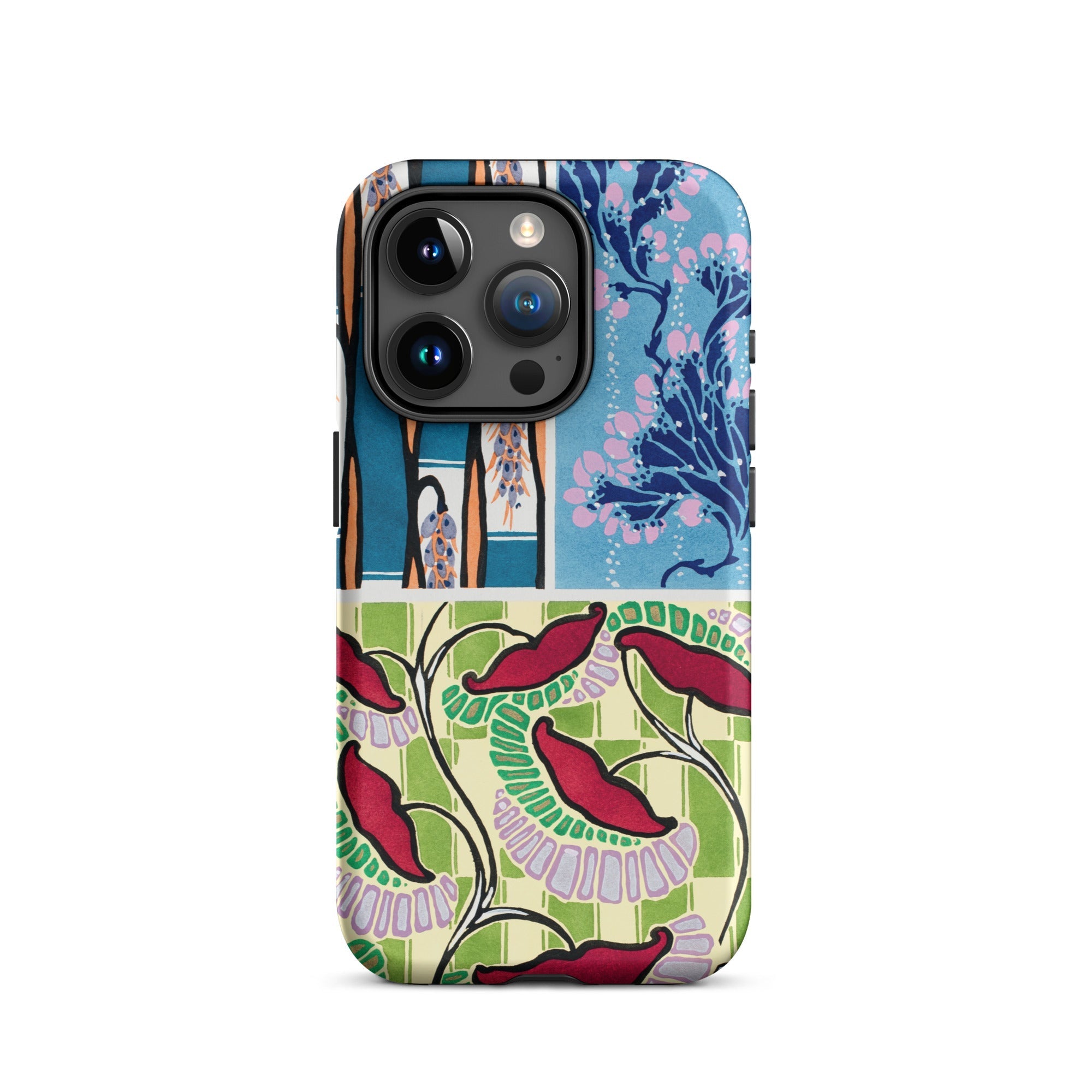 Floréal Dessins & Coloris Nouveaux E.a. Séguy Iphone Case, 15 Pro / Matte, Floral Patterned Phone Case