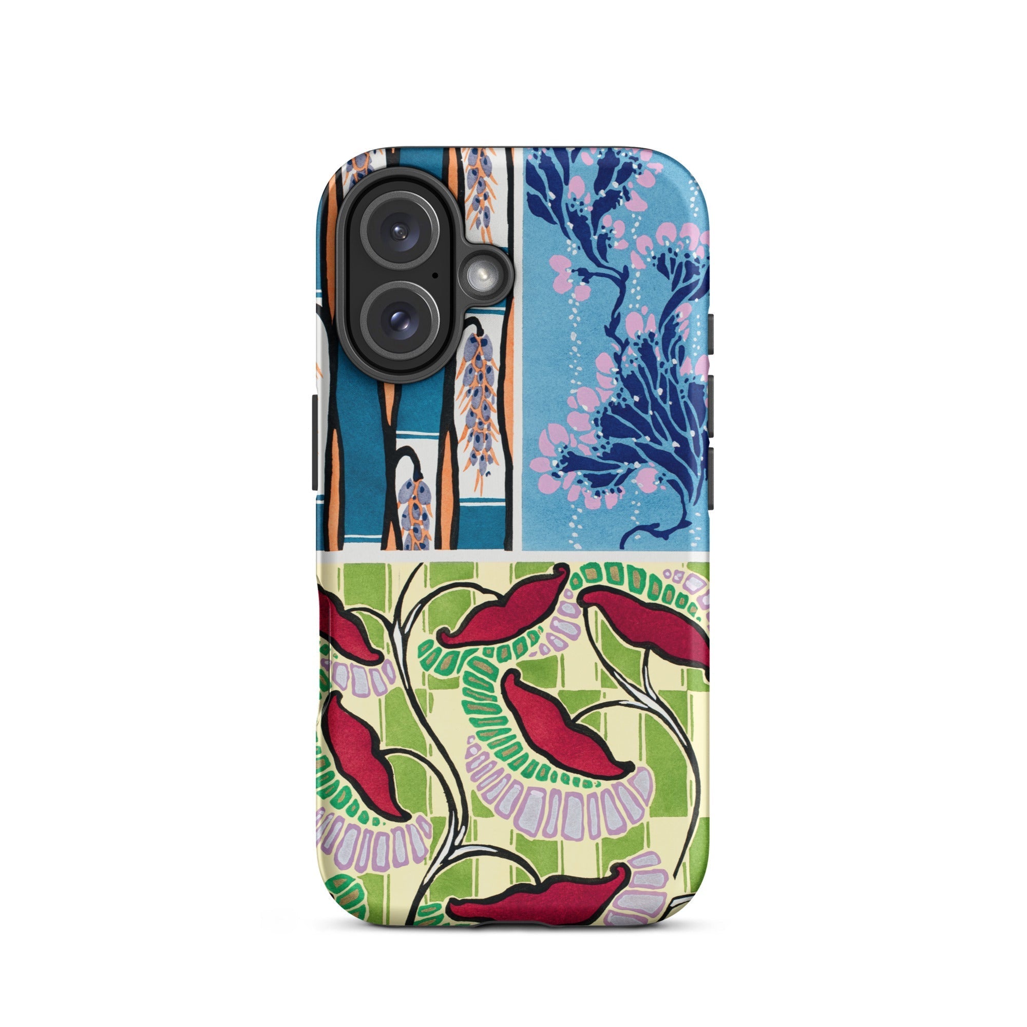 Floréal Dessins & Coloris Nouveaux E.a. Séguy Iphone Case, 16 / Matte, Floral Patterned Phone Case
