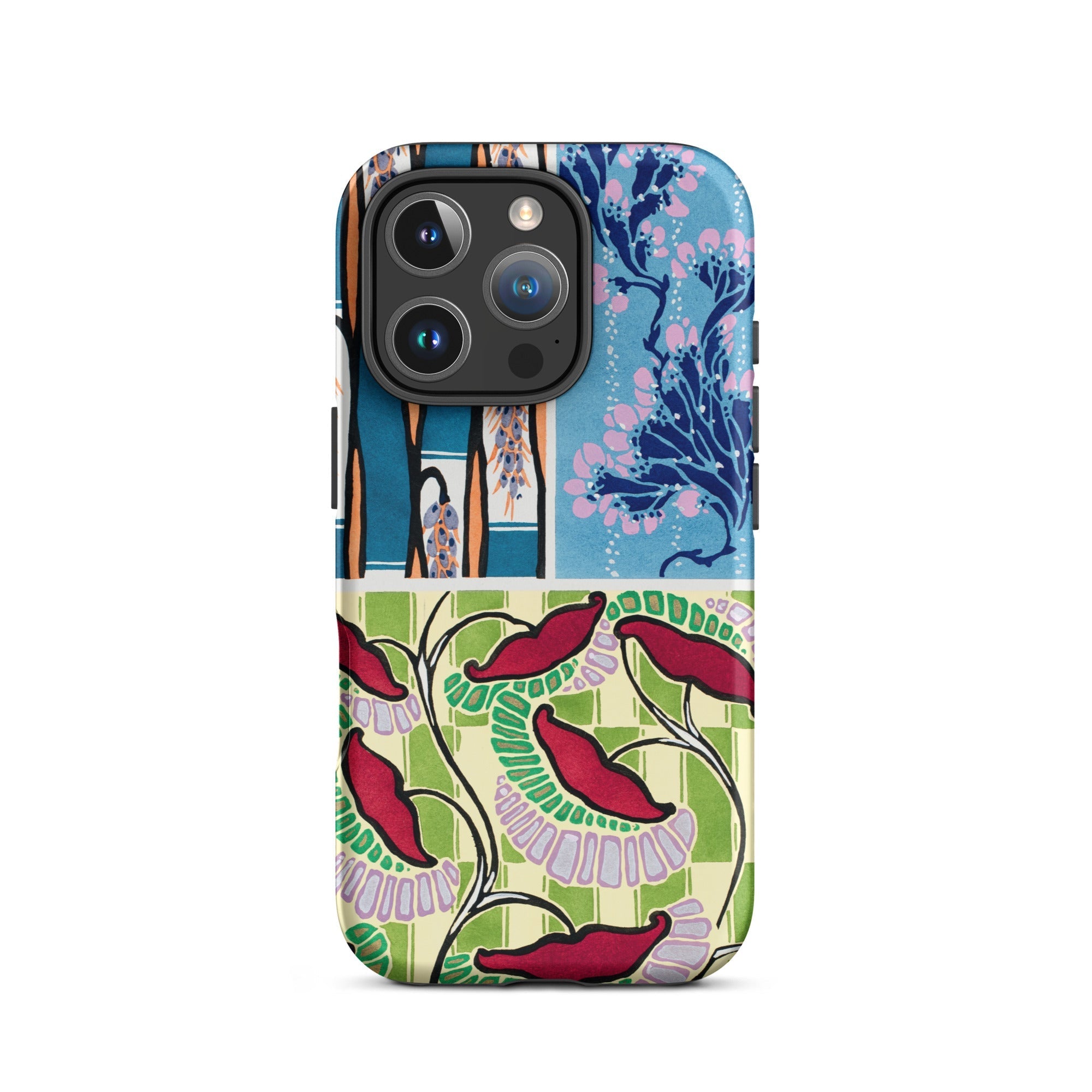 Floréal Dessins & Coloris Nouveaux E.a. Séguy Iphone Case, 16 Pro / Matte, Floral Patterned Phone Case
