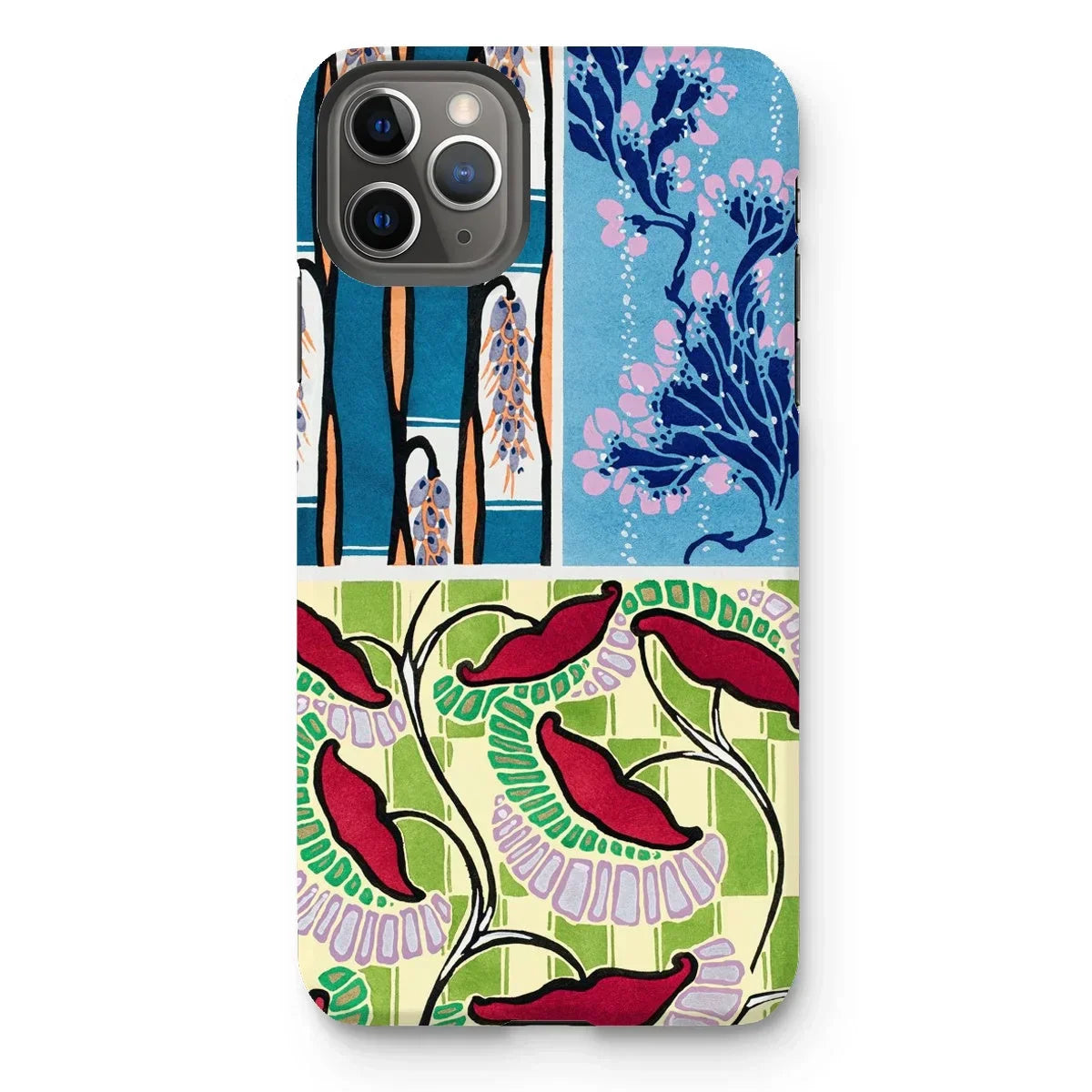 Floréal-dessins & Coloris Nouveaux - E.a. Séguy Iphone Case, 11 Pro Max / Matte, Kite-791089126, Colorful Patterned