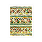 Flower Beds - Floral Thai Temple Mosaic Art Print