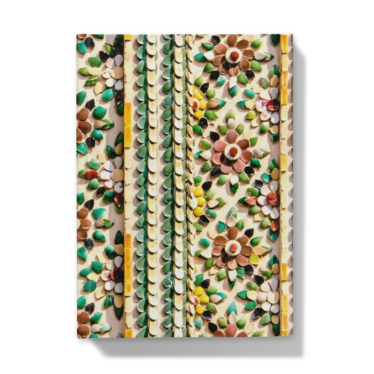 Flower Beds Hardback Journal - 5’x7’ / Lined - Aesthetic Art