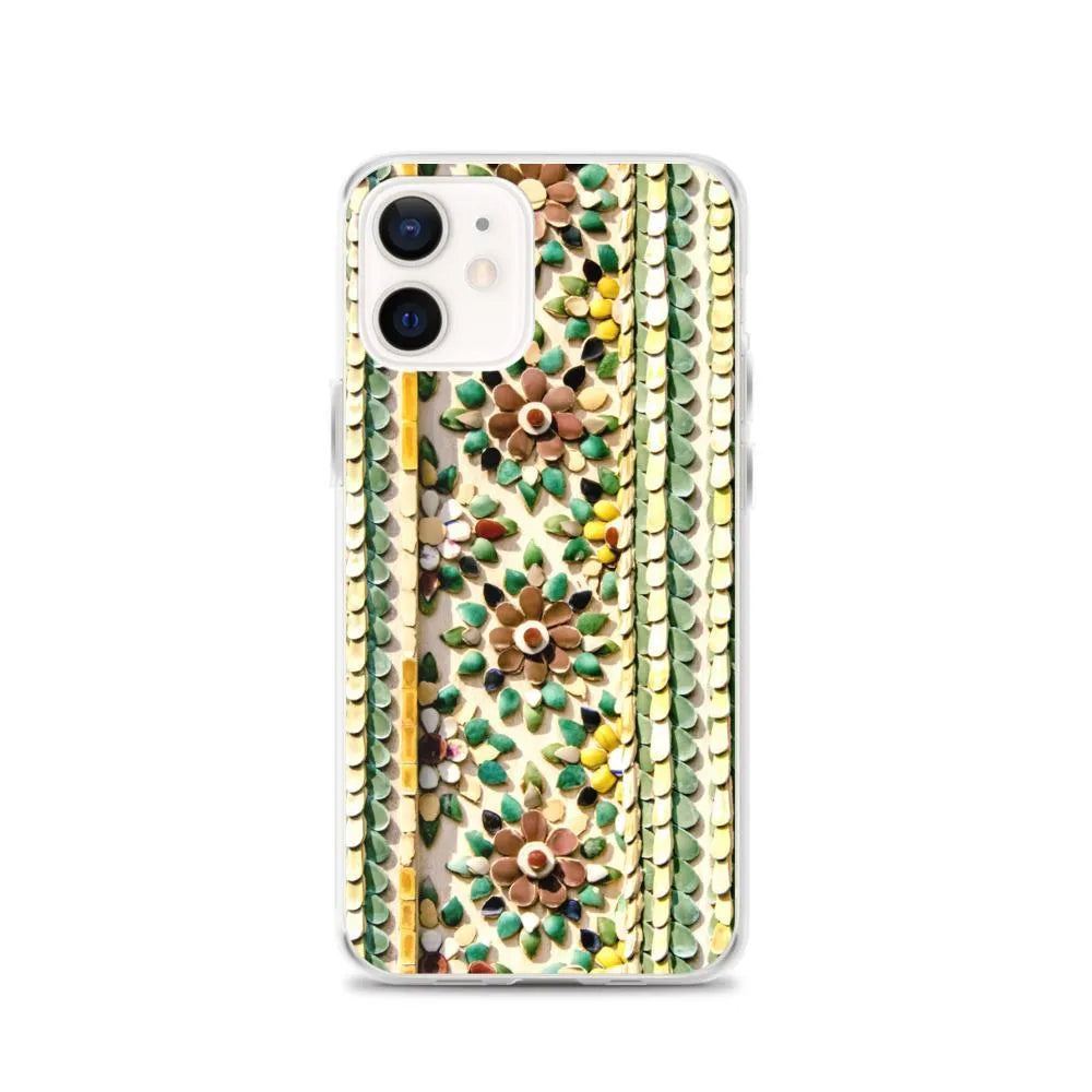 Flower Beds Pattern Iphone Case - Iphone 12 - Mobile Phone Cases - Aesthetic Art