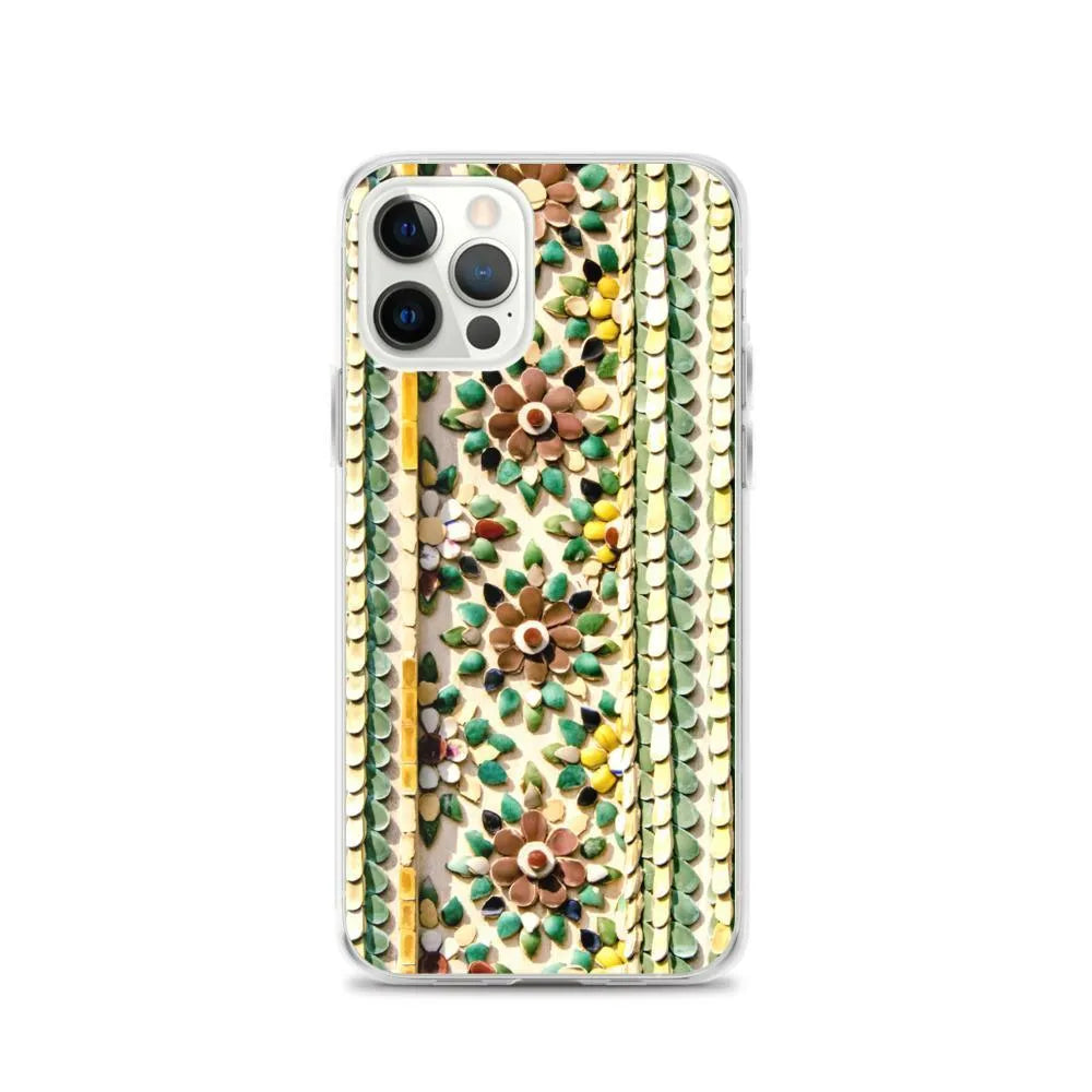 Flower Beds Pattern Iphone Case - Iphone 12 Pro - Mobile Phone Cases - Aesthetic Art