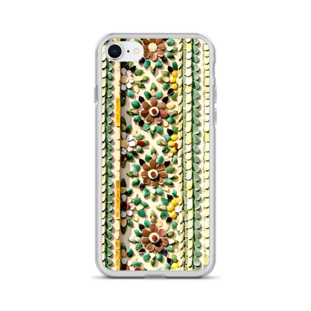 Flower Beds Pattern Iphone Case - Iphone Se - Mobile Phone Cases - Aesthetic Art