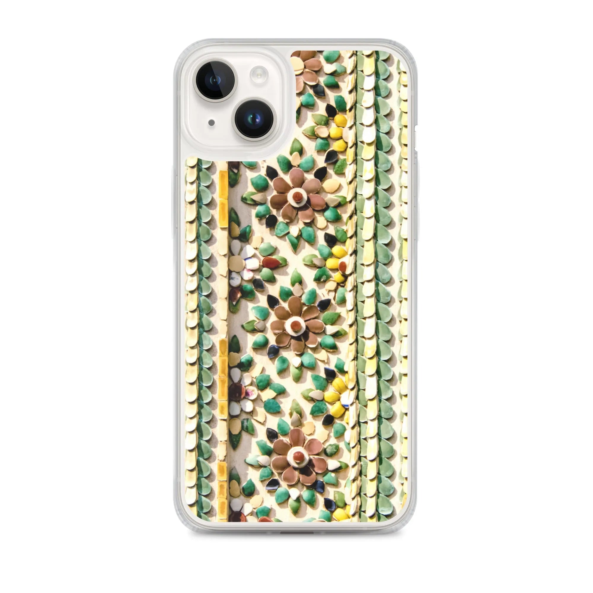 Flower Beds Pattern Iphone Case - Iphone 14 Plus - Mobile Phone Cases - Aesthetic Art