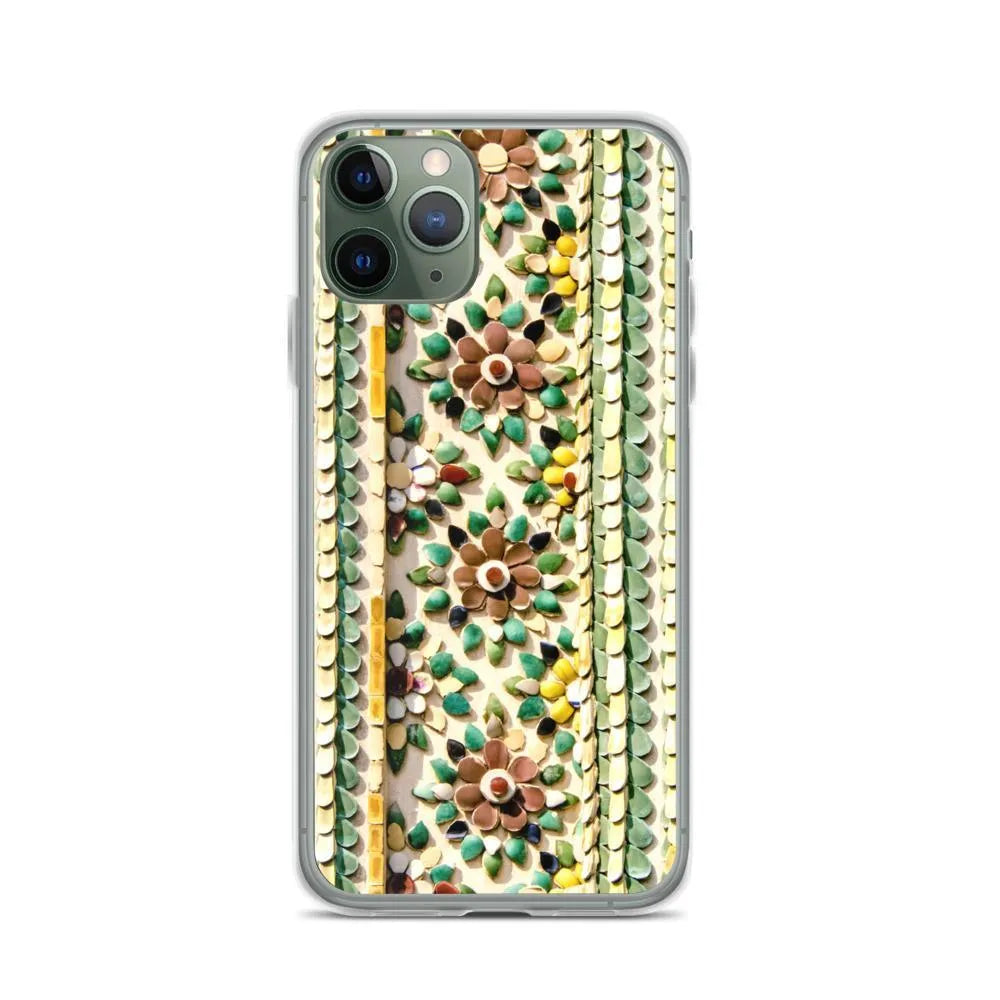 Flower Beds Pattern Iphone Case - Iphone 11 Pro - Mobile Phone Cases - Aesthetic Art