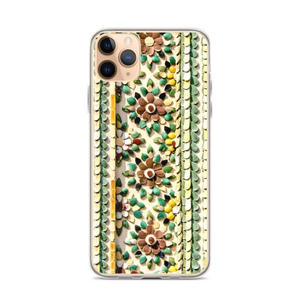 Flower Beds Pattern Iphone Case - Iphone 11 Pro Max - Mobile Phone Cases - Aesthetic Art
