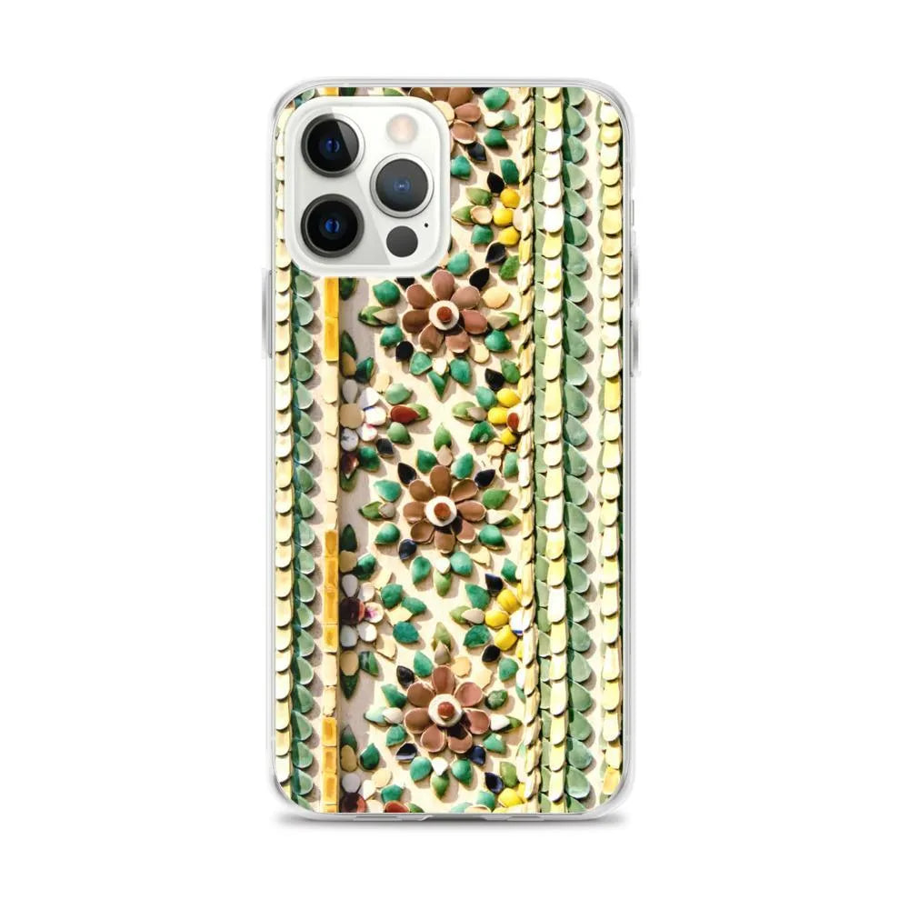 Flower Beds Pattern Iphone Case - Iphone 12 Pro Max - Mobile Phone Cases - Aesthetic Art