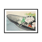 Flower Boat Kamisaka Sekka Art Print, Framed Floral Life