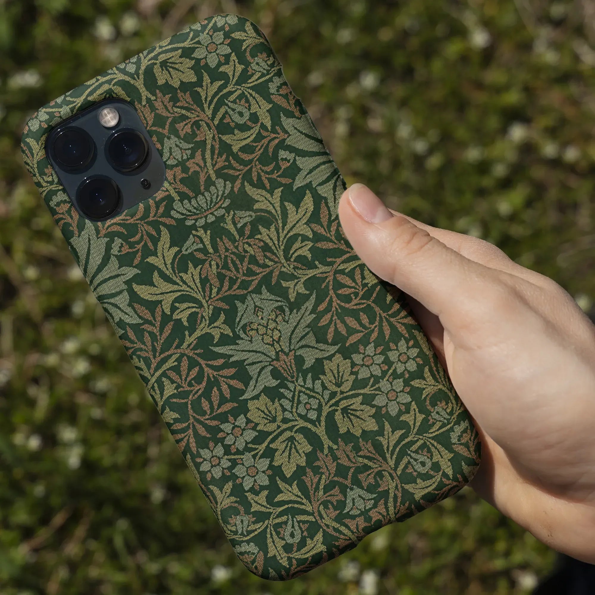 Flower Garden Aesthetic Pattern Phone Case - William Morris - Mobile Phone Cases - Aesthetic Art