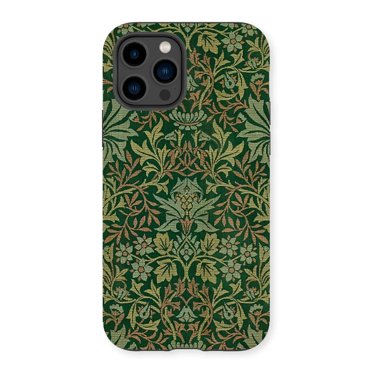 Flower Garden Aesthetic Pattern Phone Case - William Morris - Iphone 14 Pro / Gloss - Mobile Phone Cases - Aesthetic Art
