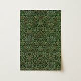 Flower Garden - William Morris Decorative Art Print / Canvas, 16x24’’ / 41x61cm / Unframed / no Border, Posters Prints & Visual Artwork,