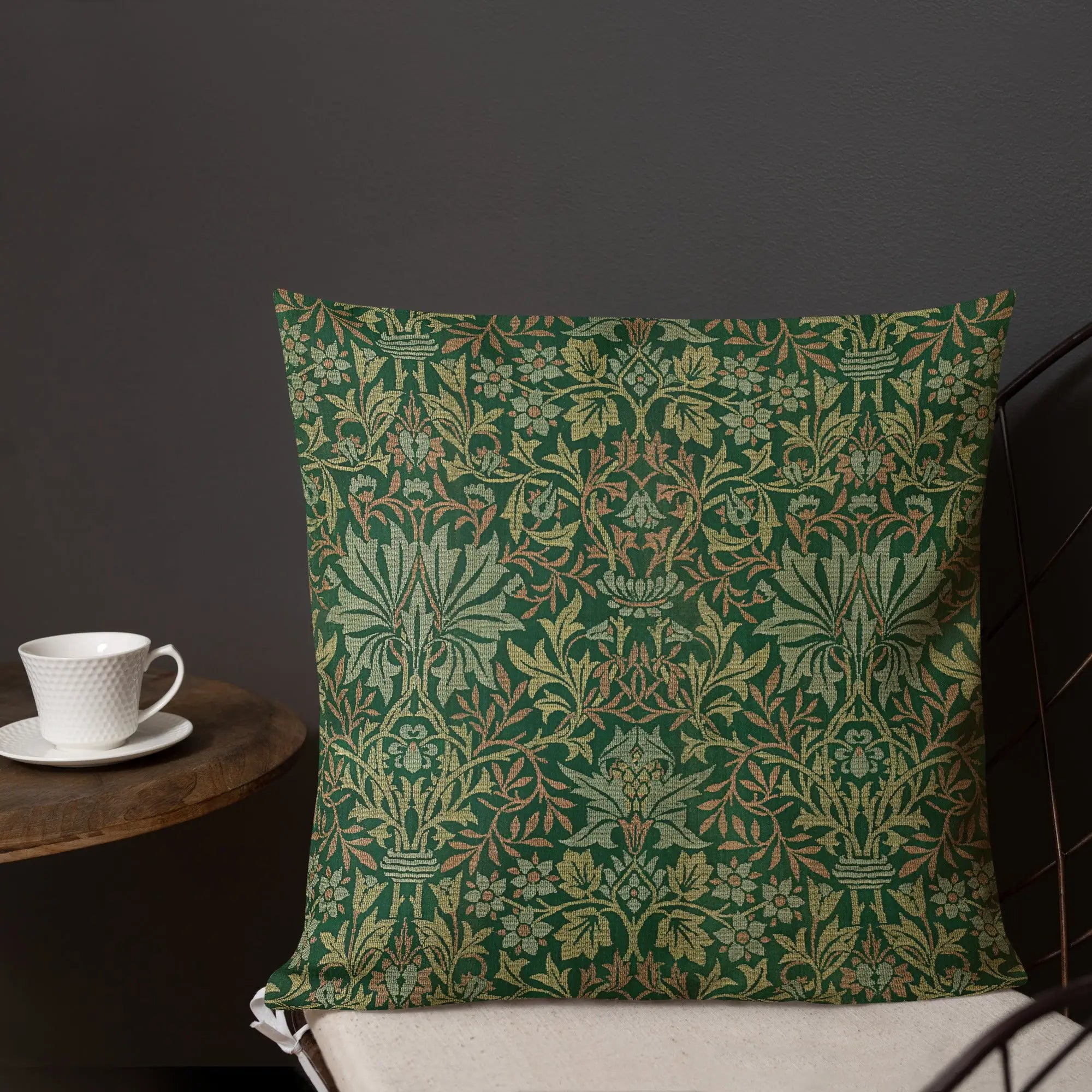Flower Garden - William Morris Decorative Pattern Art Pillow - Throw Pillows - Aesthetic Art