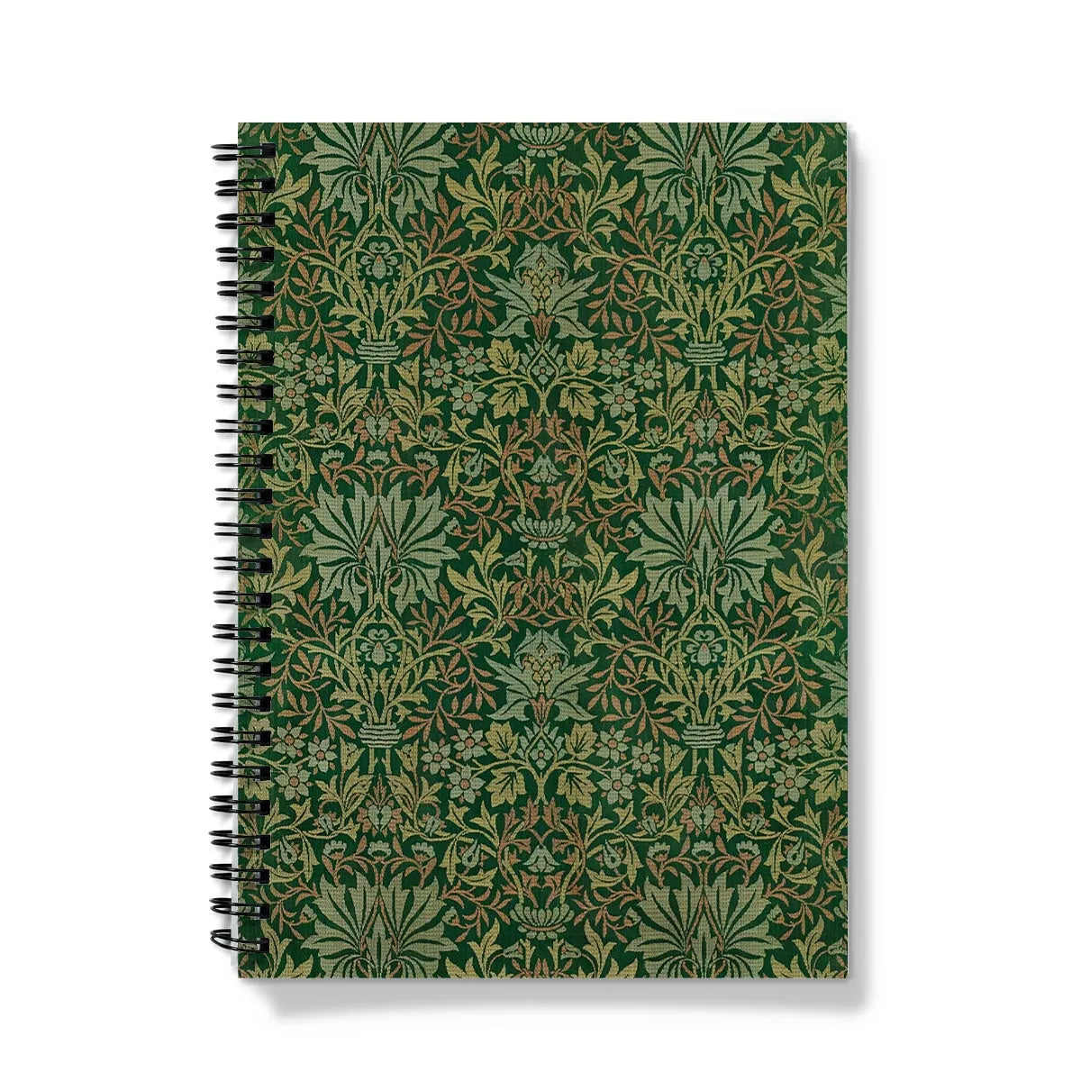 Flower Garden By William Morris Notebook - A5 - Graph Paper - Notebooks & Notepads - Aesthetic Art