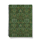 Flower Garden - William Morris Pattern Art Notebook A5 - Graph Paper Notebooks & Notepads