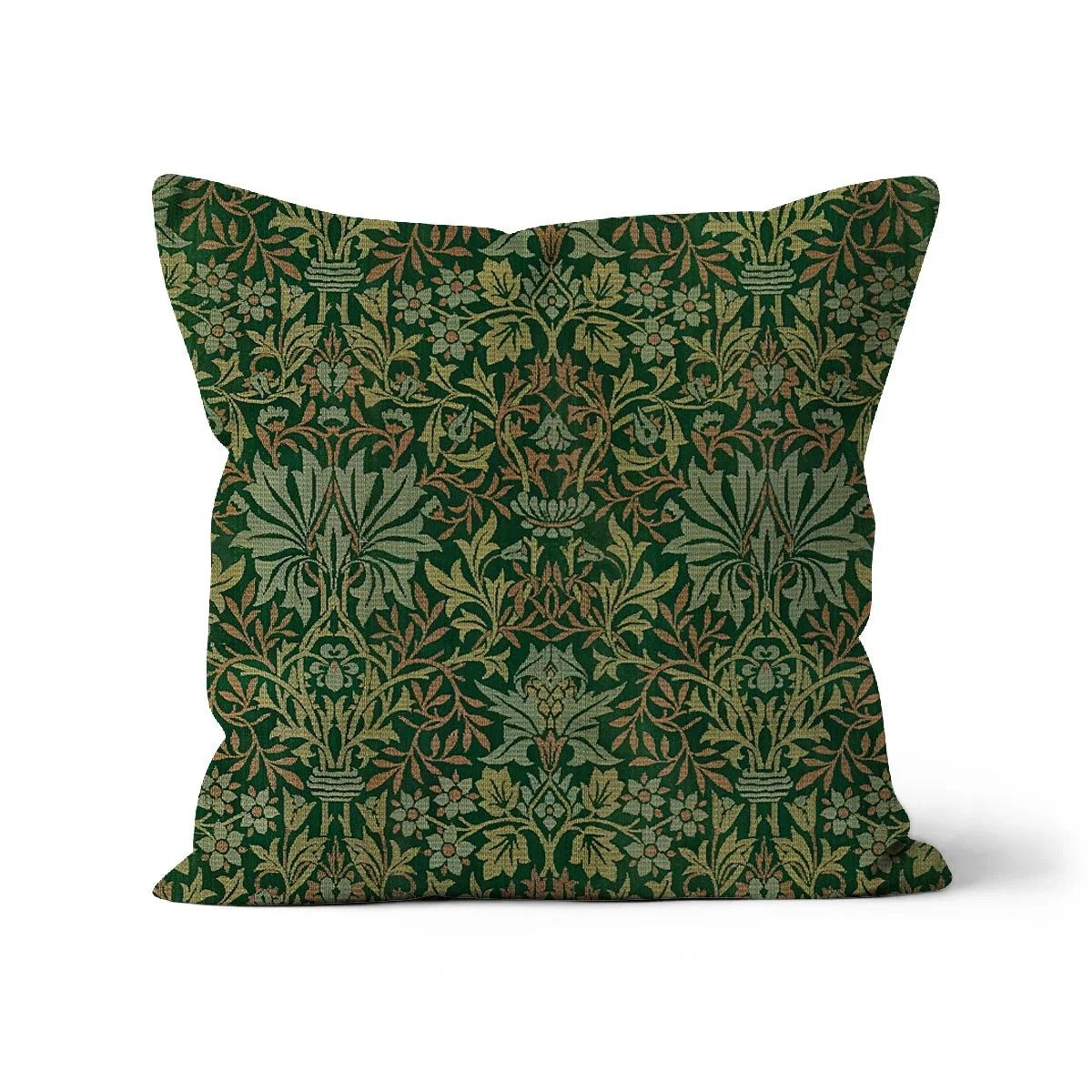 Flower Garden - William Morris Pattern Art Pillow Linen / 18’’x18’’ Throw Pillows