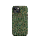 Flower Garden - William Morris Pattern Iphone Case, 13 / Matte, Green Floral Patterned Phone Case
