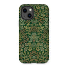 Flower Garden - William Morris Pattern Iphone Case, 13 / Matte, Ornate Green Gold Floral Patterned Phone Case Iphone