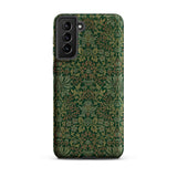 Flower Garden - William Morris Pattern Phone Case, Samsung Galaxy S21 Plus / Matte, Mobile Cases, Toby Leon