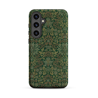 Flower Garden - William Morris Pattern Phone Case, Samsung Galaxy S24 Plus / Matte, Mobile Cases, Toby Leon