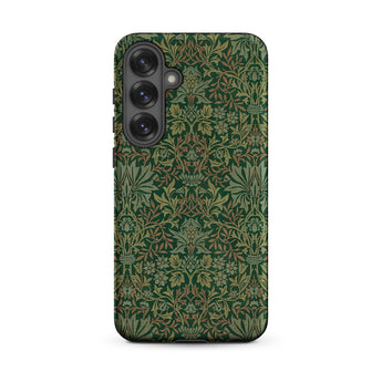 Flower Garden - William Morris Pattern Phone Case, Samsung Galaxy S25 Plus / Matte, Mobile Cases, Toby Leon