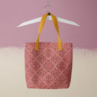 Flower Maze - Hot Pink Heavy Duty Shopping Tote