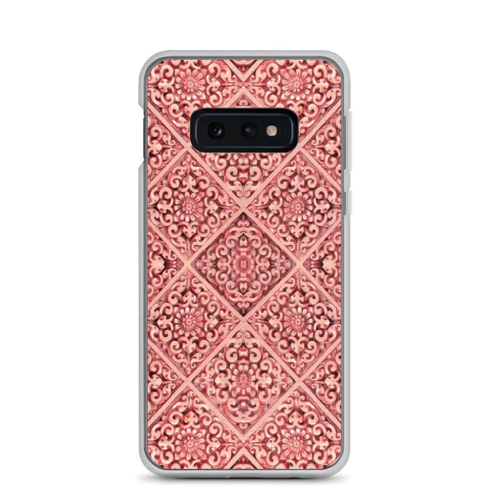 Flower Maze Samsung Galaxy Case - Samsung Galaxy S10e - Mobile Phone Cases - Aesthetic Art