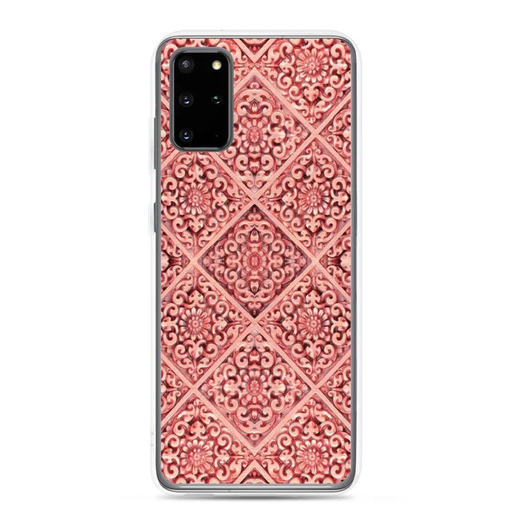 Flower Maze Samsung Galaxy Case - Samsung Galaxy S20 Plus - Mobile Phone Cases - Aesthetic Art