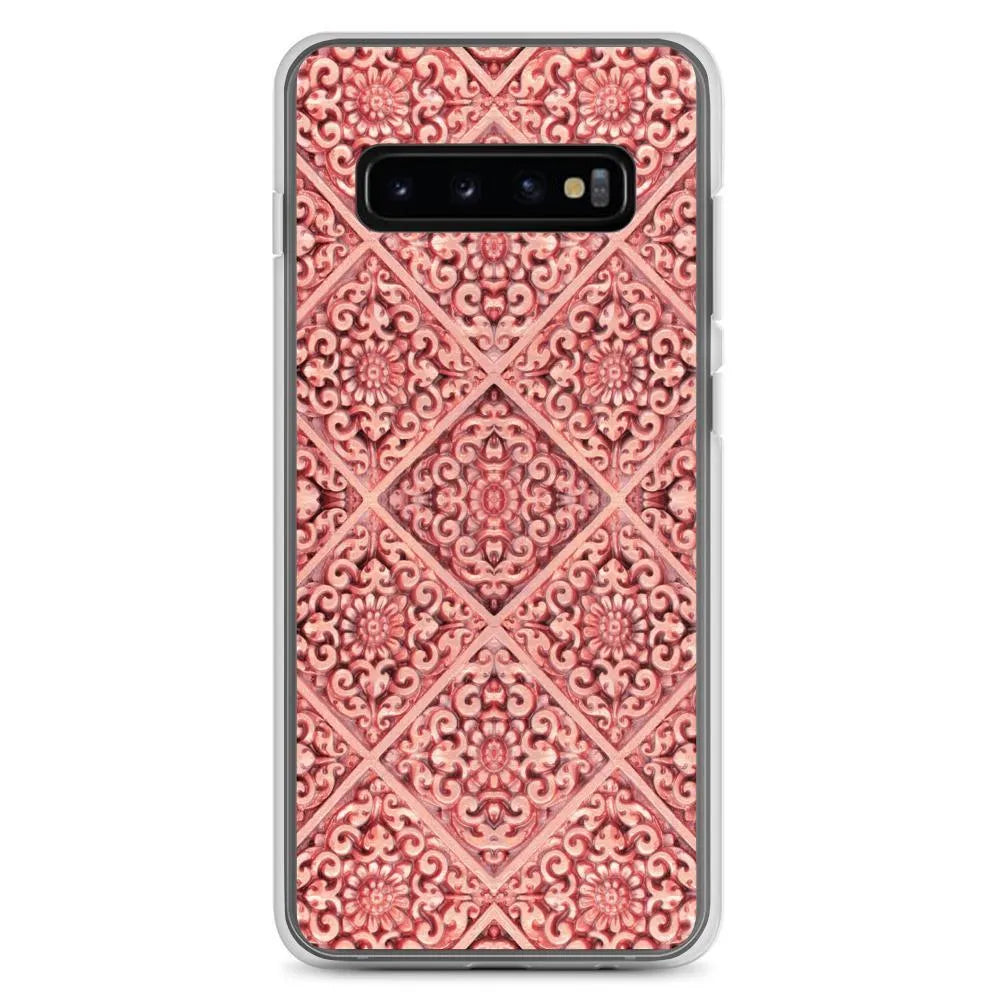 Flower Maze Samsung Galaxy Case - Samsung Galaxy S10 + - Mobile Phone Cases - Aesthetic Art