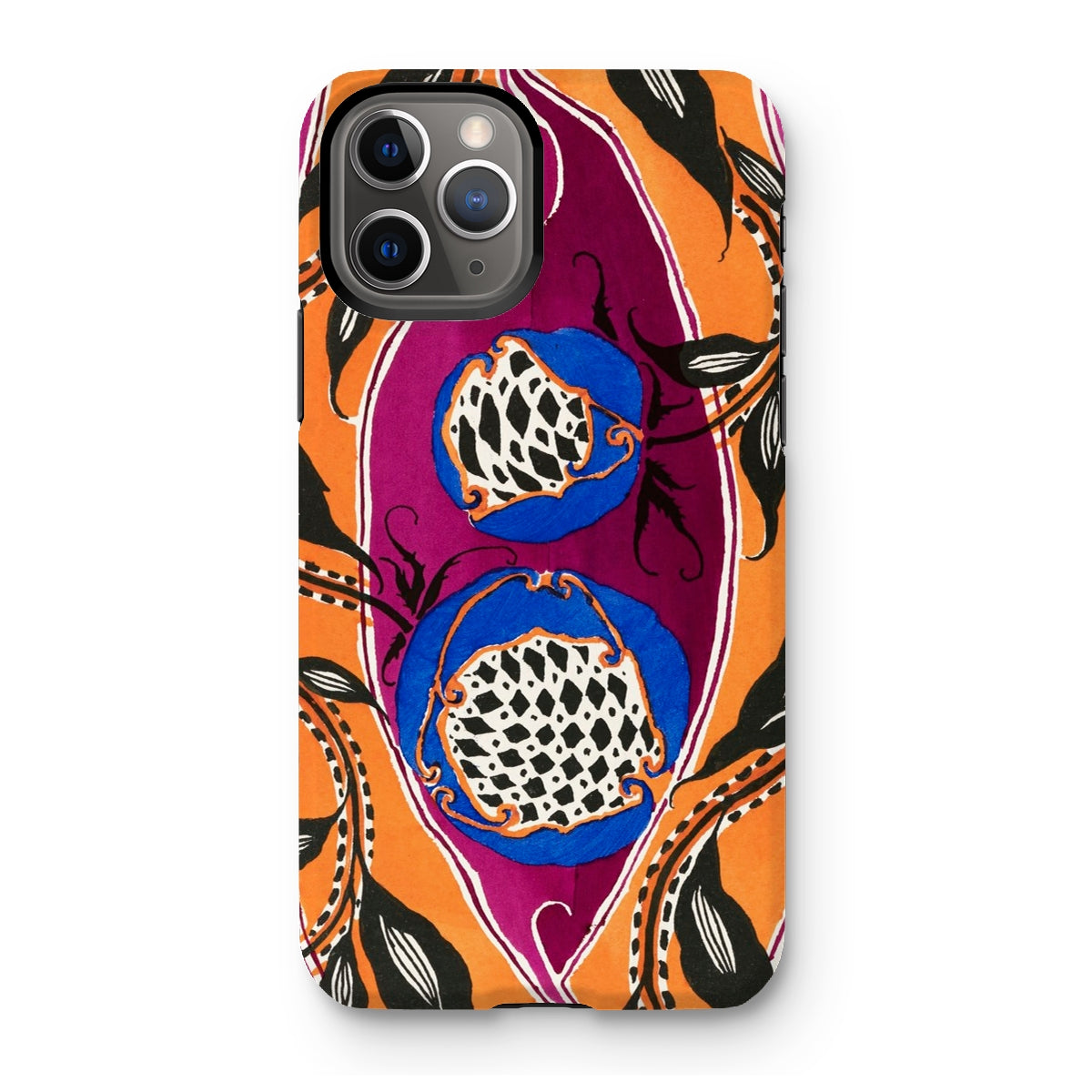 Flower Pods - E.a. Seguy Pochoir Iphone Case, 11 Pro / Matte, Patterned Iphone Case