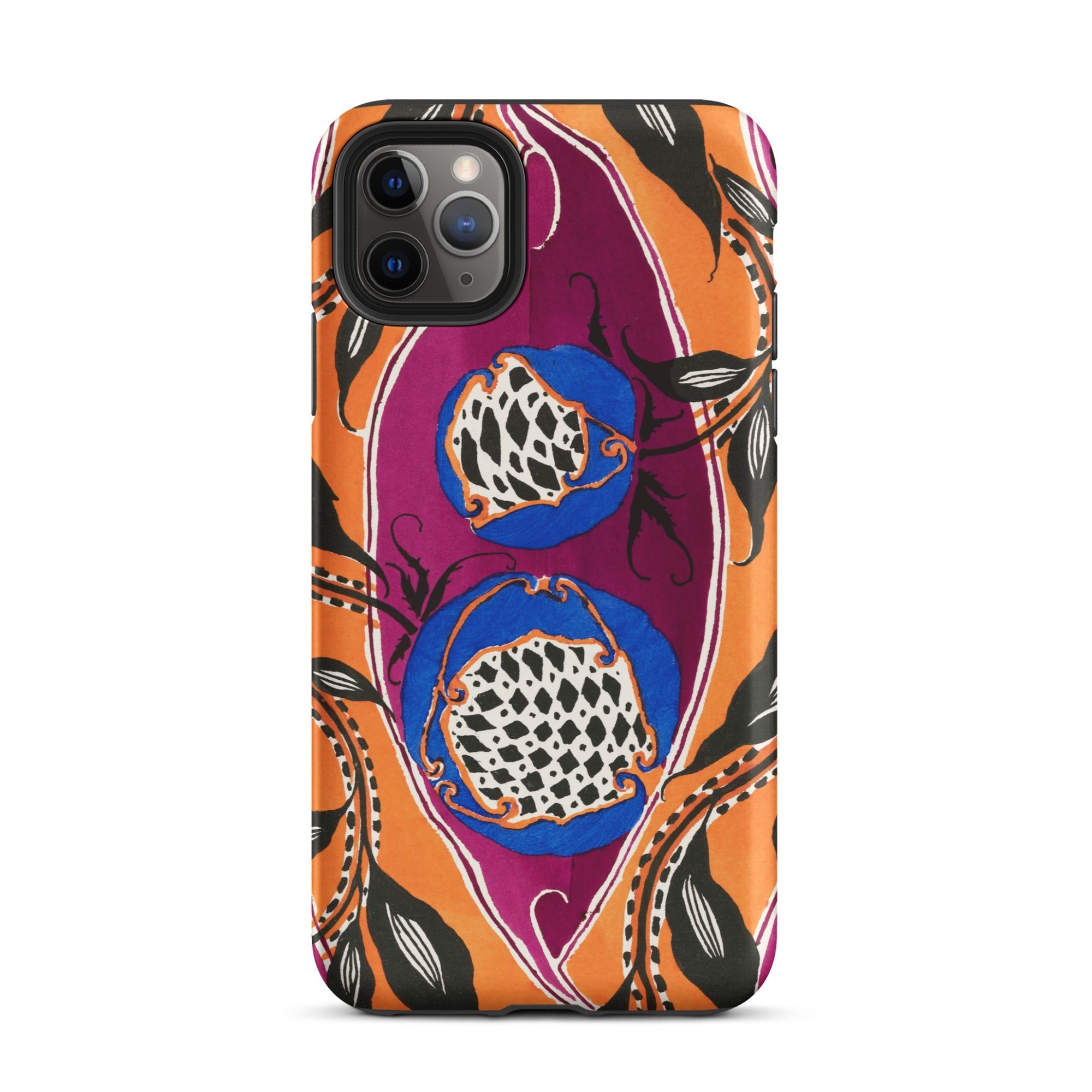 Flower Pods E.a. Seguy Pochoir Iphone Case, 11 Pro Max / Matte, Patterned Iphone Case