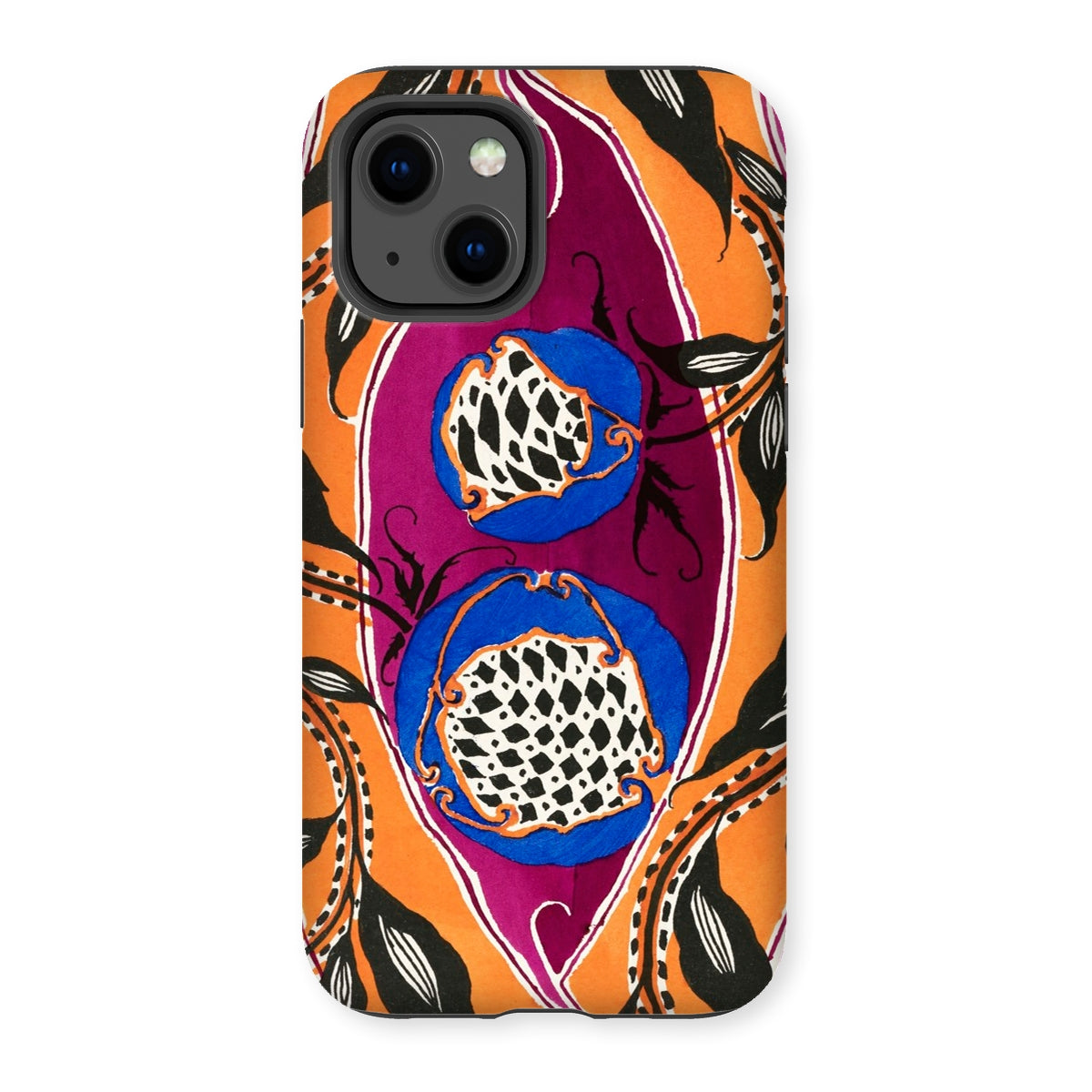 Flower Pods - E.a. Seguy Pochoir Iphone Case, 13 / Matte, Floral Patterned Phone Case