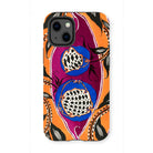 Flower Pods - E.a. Seguy Pochoir Iphone Case, 13 Mini / Matte, Floral Patterned Phone Case