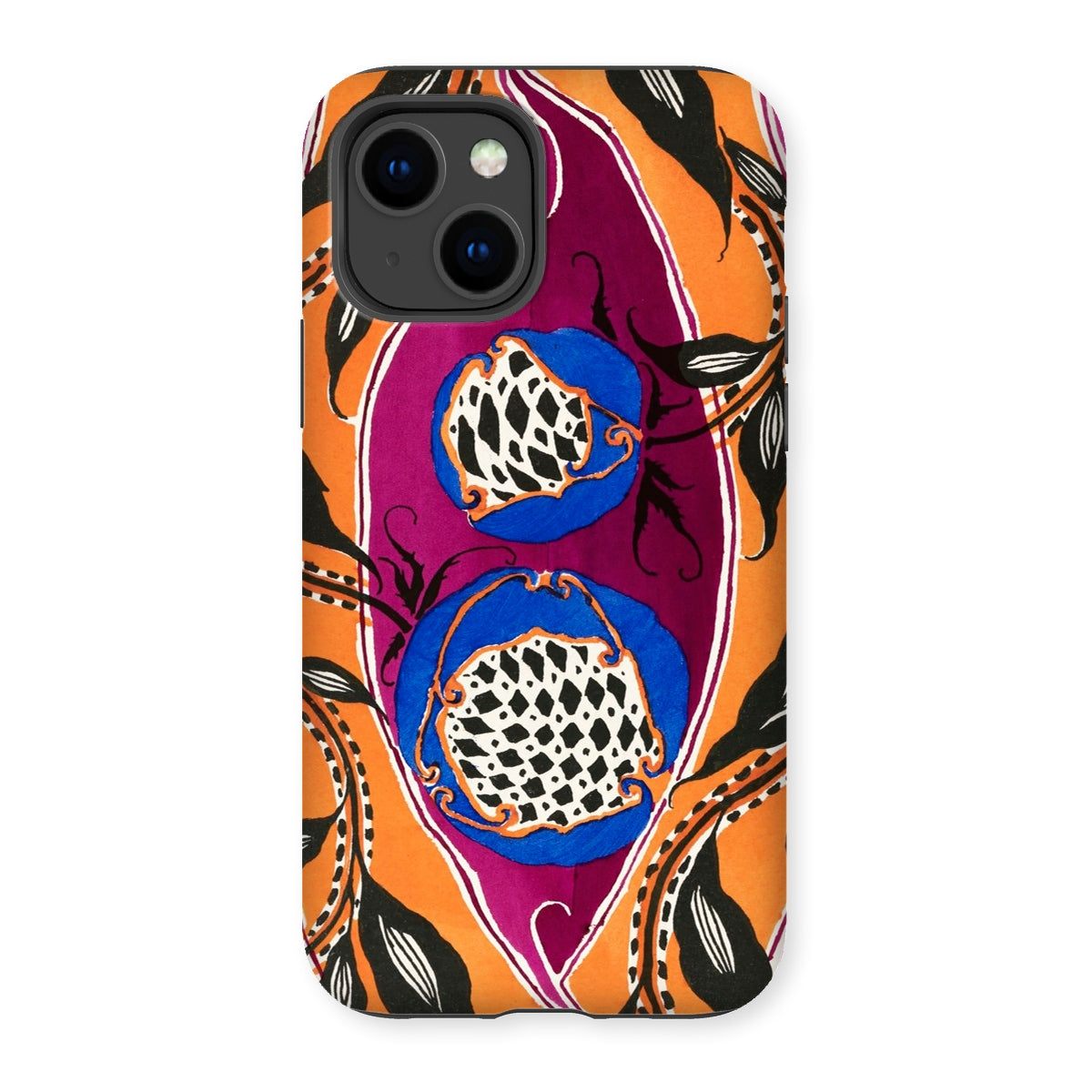 Flower Pods - E.a. Seguy Pochoir Iphone Case, 14 / Matte, Patterned Phone Case