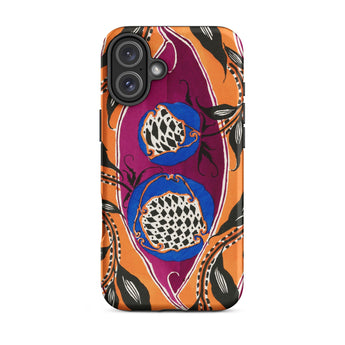 Flower Pods - E.a. Seguy Pochoir Iphone Case, 16 Plus / Matte, Patterned Phone Case
