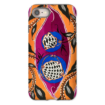 Flower Pods - E.a. Seguy Pochoir Iphone Case, 8 / Matte, Patterned Phone Case