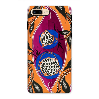 Flower Pods - E.a. Seguy Pochoir Iphone Case, 8 Plus / Matte, Floral Patterned Phone Case