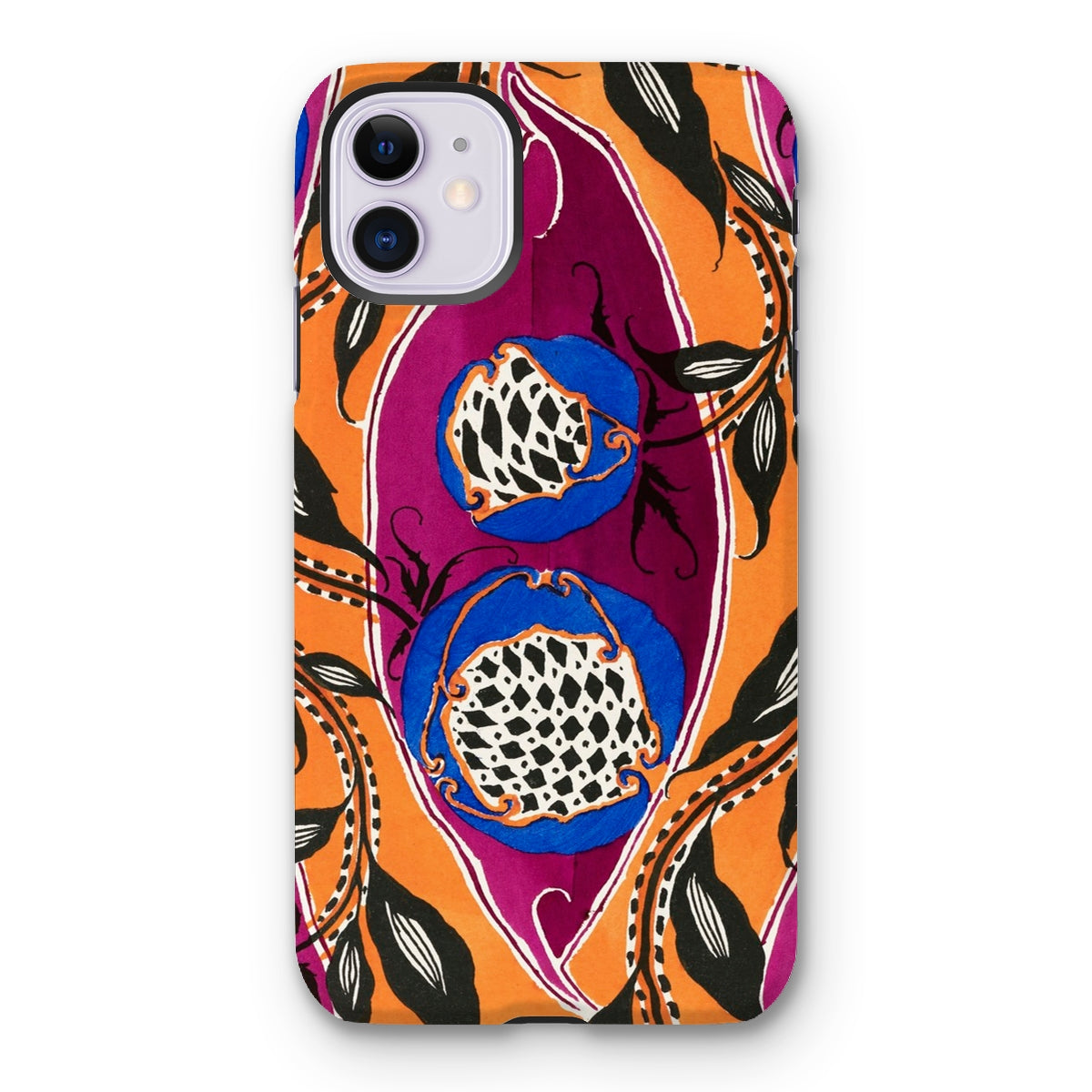 Flower Pods - E.a. Seguy Pochoir Iphone Case - 11 / Matte