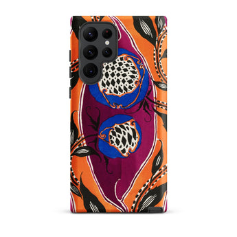 Flower Pods - E.a. Seguy Pochoir Phone Case, Samsung Galaxy S22 Ultra / Matte, Mobile Cases, Toby Leon