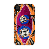 Flower Pods - E.a. Seguy Pochoir Phone Case Iphone Xr / Matte Patterned Smartphone Case Flower Pods Iphone Case, Art Deco Botanical