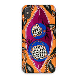 Flower Pods - E.a. Seguy Pochoir Phone Case Iphone Xs / Matte Patterned Smartphone Case Flower Pods Iphone Case, Art Deco Botanical