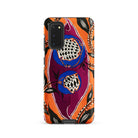 Flower Pods E.a. Seguy Pochoir Samsung Case, Galaxy S20 / Matte, Phone Case Vibrant Orange Purple Blue Floral Pattern