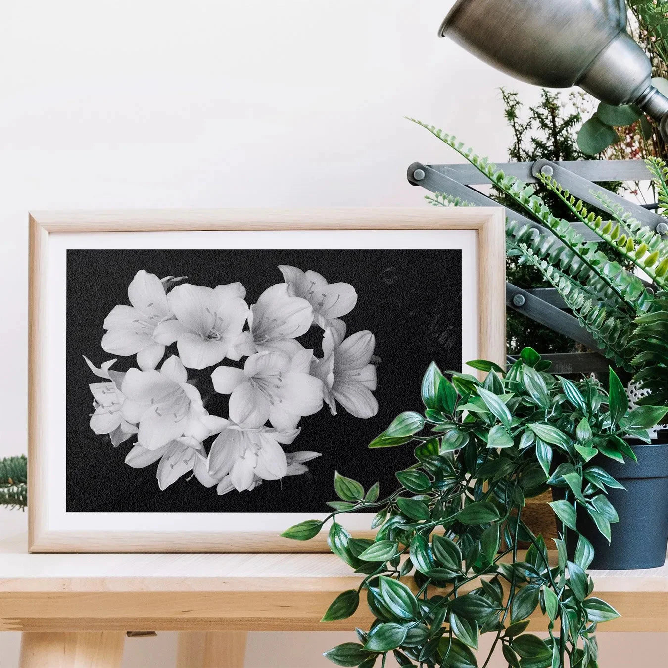 Flower Power 2 + Too Giclée Print - black And White Wall Art - Posters Prints & Visual Artwork - Aesthetic Art